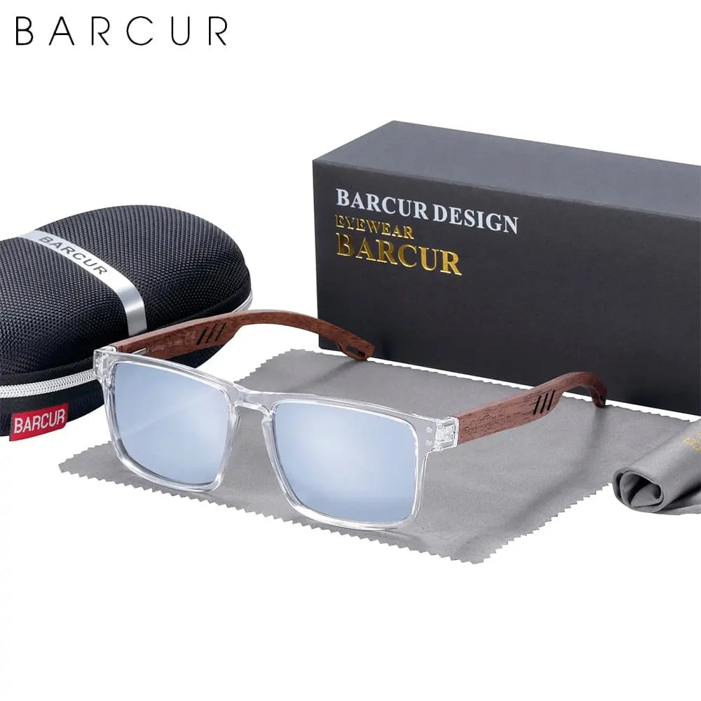 Designer Sonnenbrille Polarisierte Brillen UV400 Walnuss Holz Look Designer Sonnenbrille Polarisierte Brillen UV400 Walnuss Holz Look
